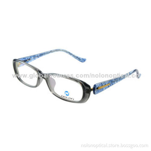 New style acetate eyeglasses with Italy material, demo lens, customized logo